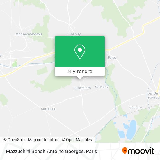 Mazzuchini Benoit Antoine Georges plan