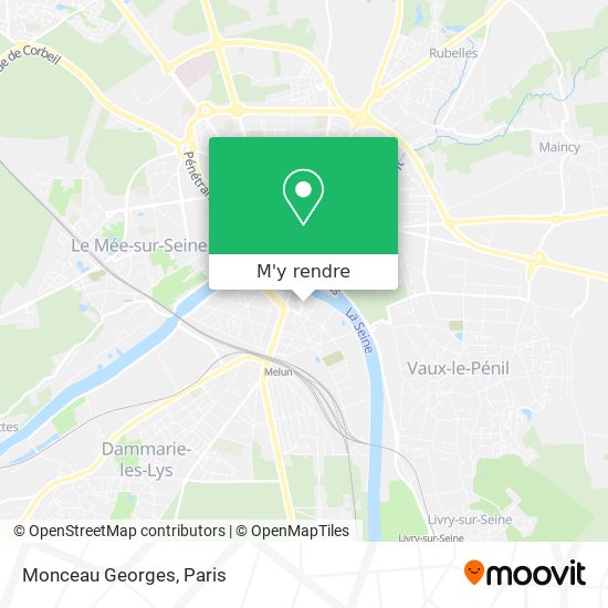 Monceau Georges plan