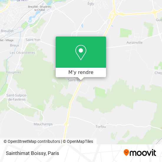 Sainthimat Boissy plan