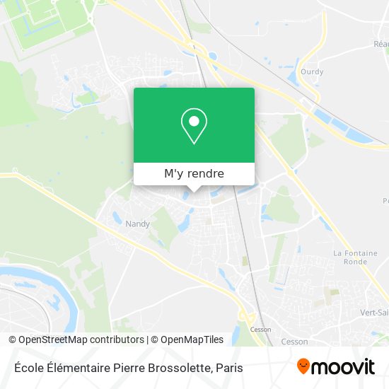École Élémentaire Pierre Brossolette plan