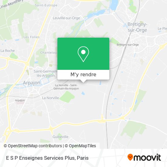 E S P Enseignes Services Plus plan