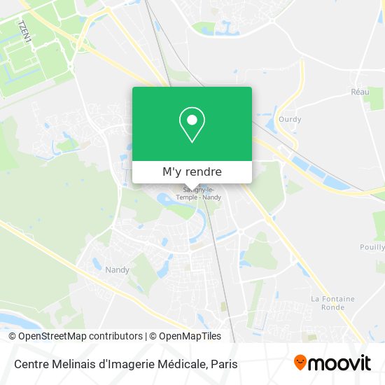 Centre Melinais d'Imagerie Médicale plan