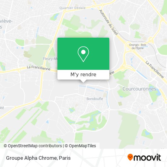 Groupe Alpha Chrome plan