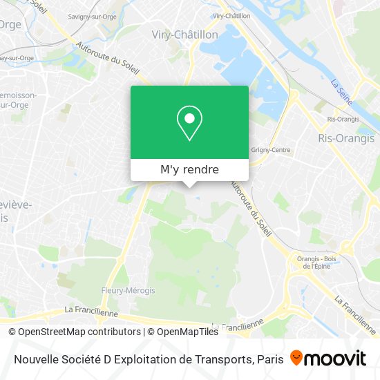 Nouvelle Société D Exploitation de Transports plan