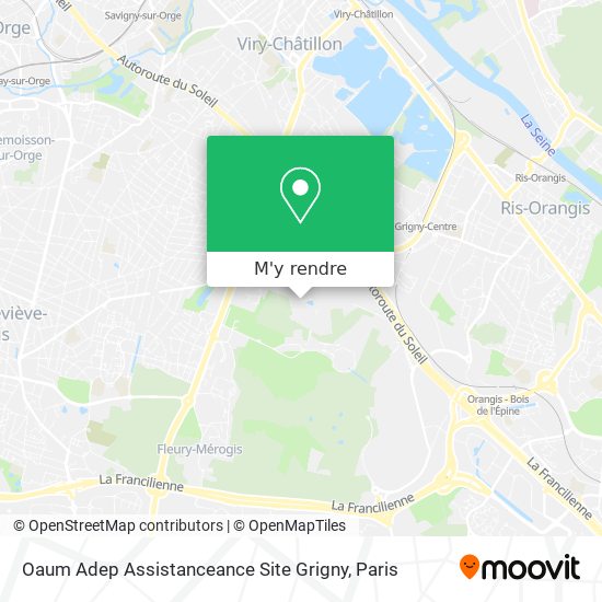 Oaum Adep Assistanceance Site Grigny plan