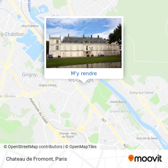 Chateau de Fromont plan