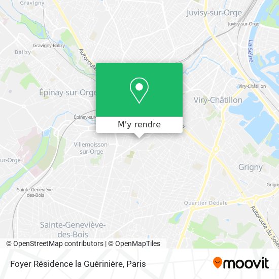 Foyer Résidence la Guérinière plan