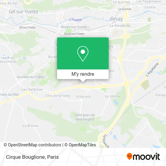 Cirque Bouglione plan