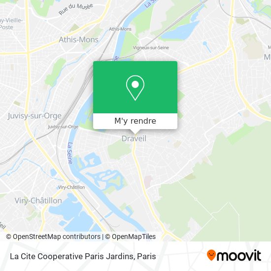 La Cite Cooperative Paris Jardins plan