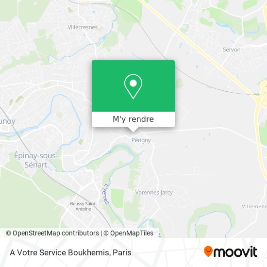 A Votre Service Boukhemis plan