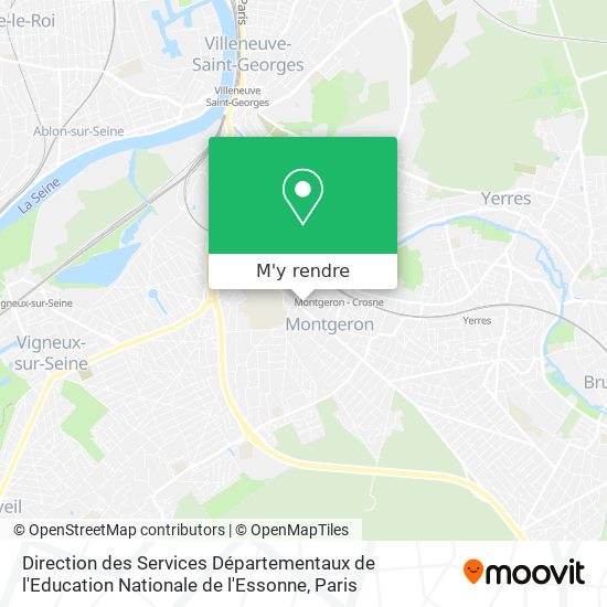 Direction des Services Départementaux de l'Education Nationale de l'Essonne plan