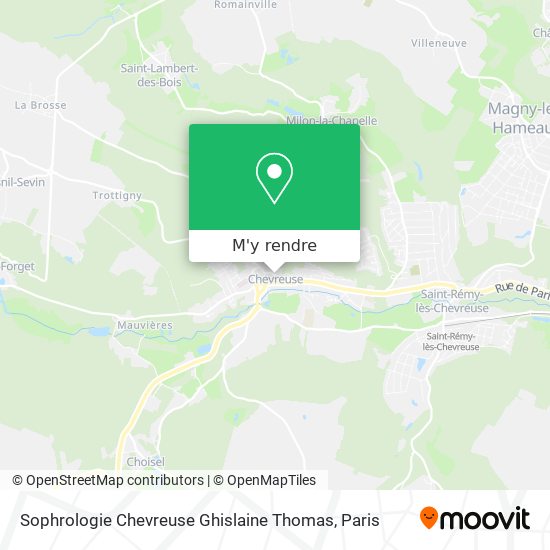 Sophrologie Chevreuse Ghislaine Thomas plan