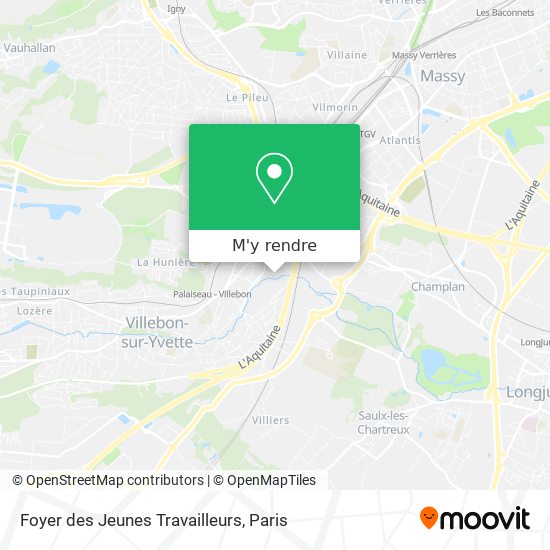 Foyer des Jeunes Travailleurs plan