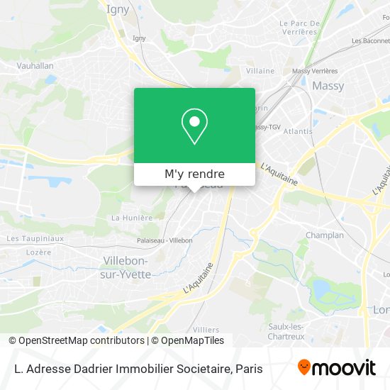 L. Adresse Dadrier Immobilier Societaire plan