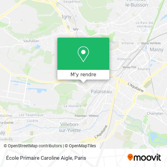 École Primaire Caroline Aigle plan