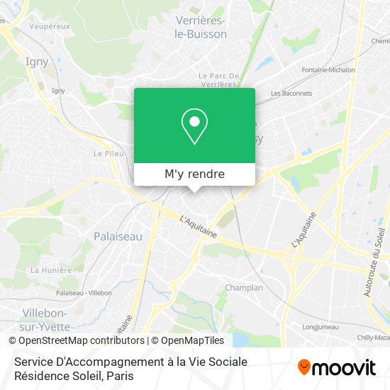 Service D'Accompagnement à la Vie Sociale Résidence Soleil plan