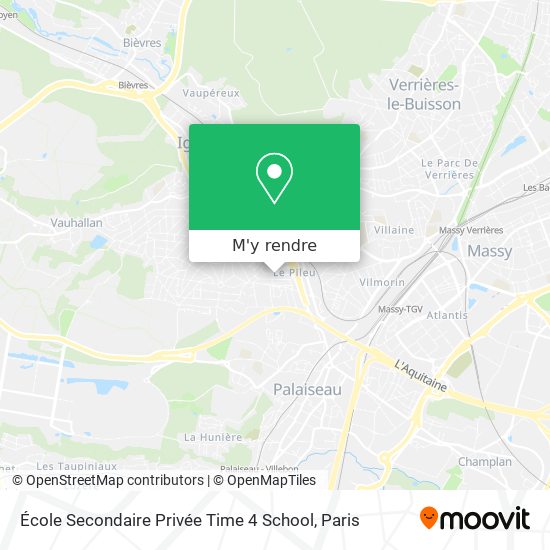 École Secondaire Privée Time 4 School plan