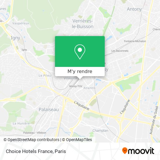 Choice Hotels France plan