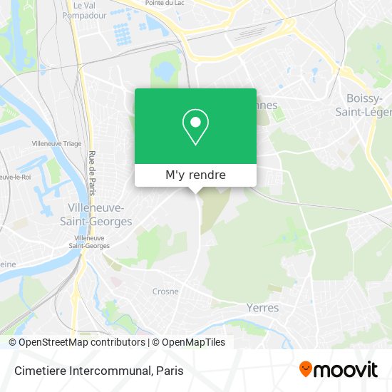 Cimetiere Intercommunal plan