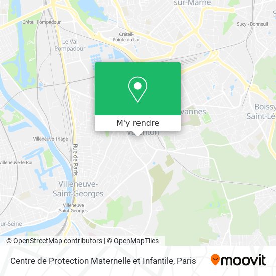 Centre de Protection Maternelle et Infantile plan