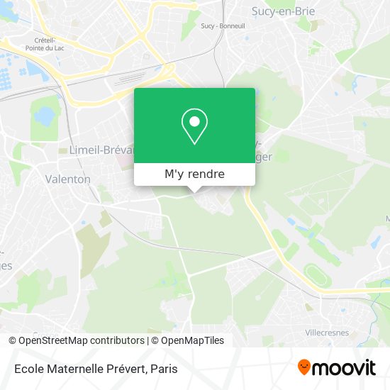 Ecole Maternelle Prévert plan