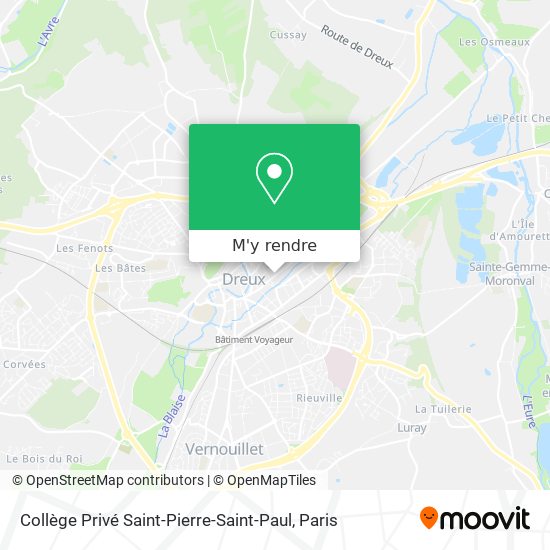 Collège Privé Saint-Pierre-Saint-Paul plan