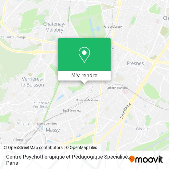 Centre Psychothérapique et Pédagogique Spécialisé plan