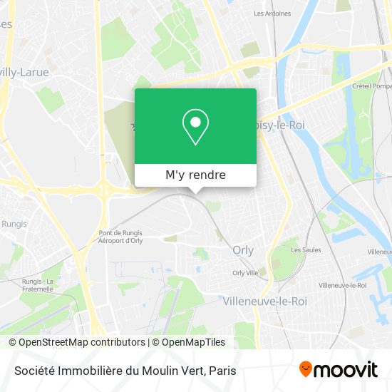 Société Immobilière du Moulin Vert plan