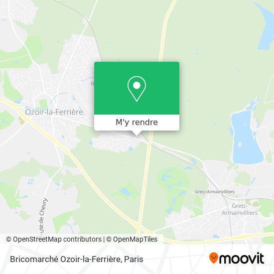 Bricomarché Ozoir-la-Ferrière plan