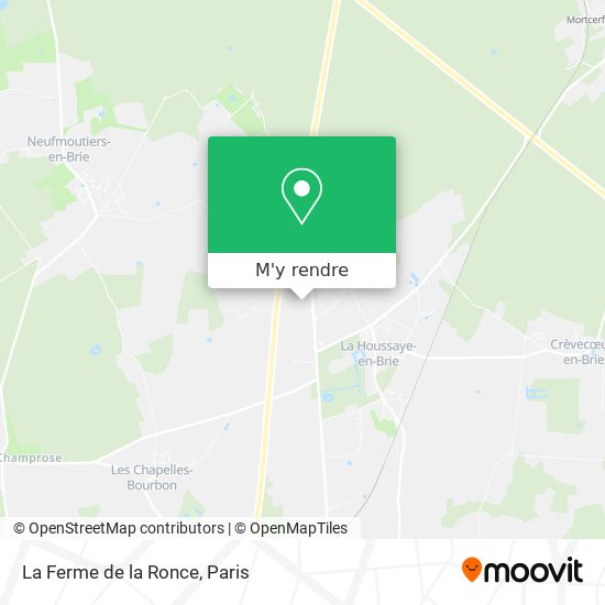 La Ferme de la Ronce plan