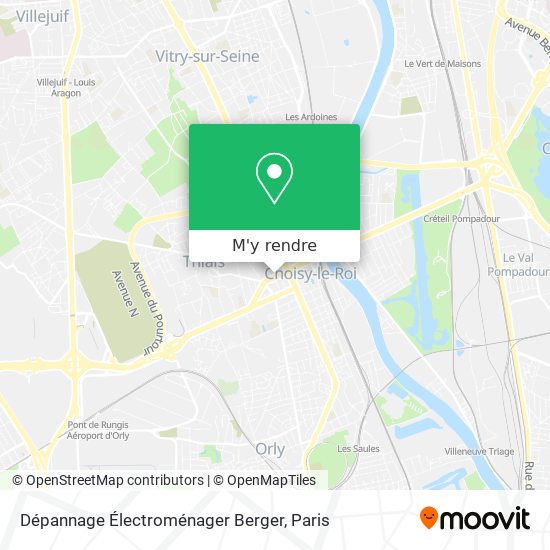 Dépannage Électroménager Berger plan