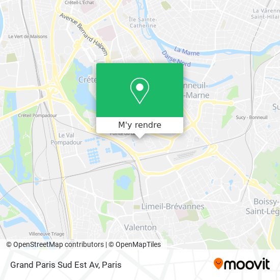 Grand Paris Sud Est Av plan
