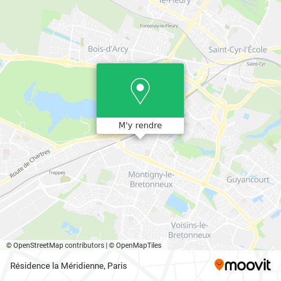 Résidence la Méridienne plan