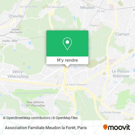 Association Familiale Meudon la Forêt plan