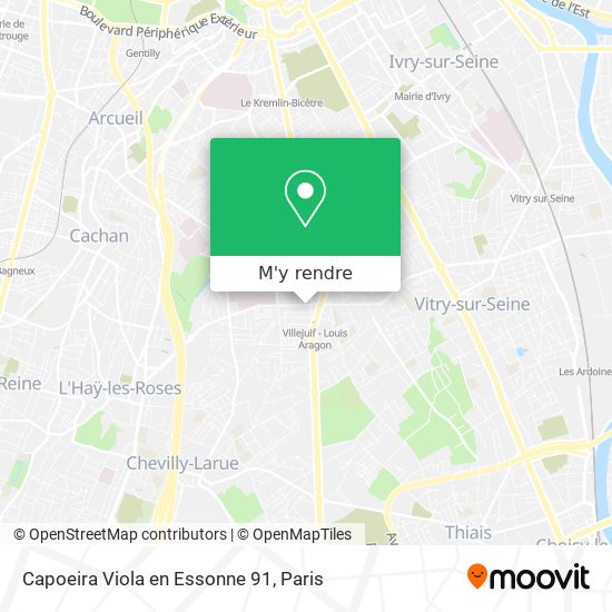 Capoeira Viola en Essonne 91 plan