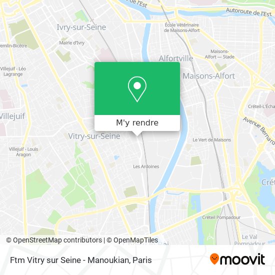 Ftm Vitry sur Seine - Manoukian plan