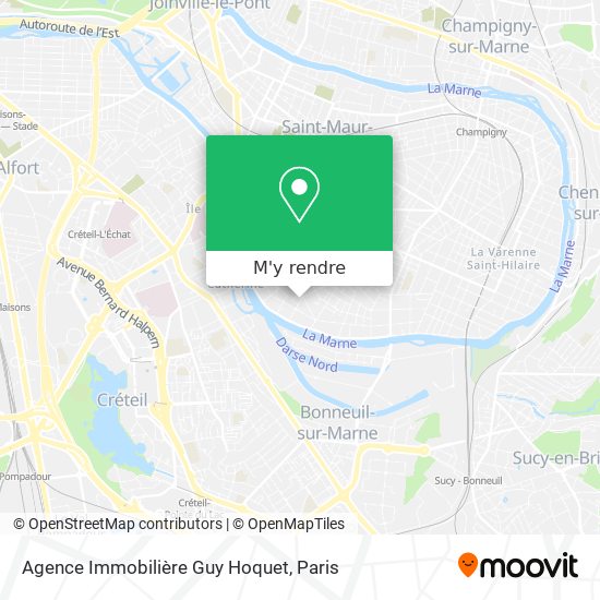 Agence Immobilière Guy Hoquet plan