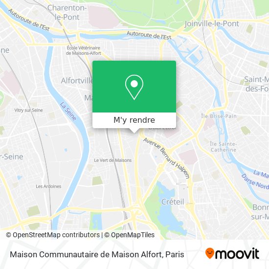 Maison Communautaire de Maison Alfort plan