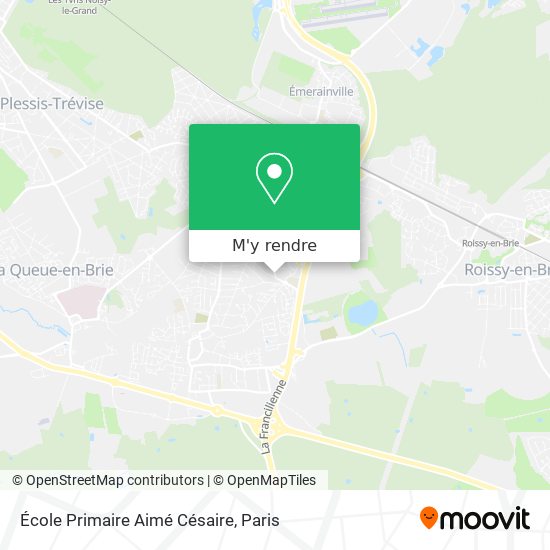 École Primaire Aimé Césaire plan
