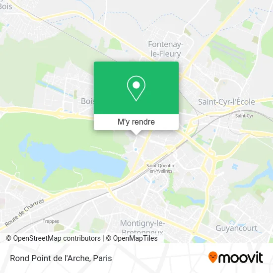 Rond Point de l'Arche plan