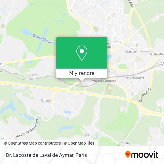 Dr. Lacoste de Laval de Aymar plan