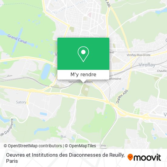 Oeuvres et Institutions des Diaconnesses de Reuilly plan