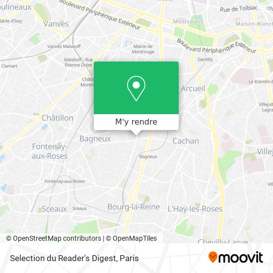 Selection du Reader's Digest plan