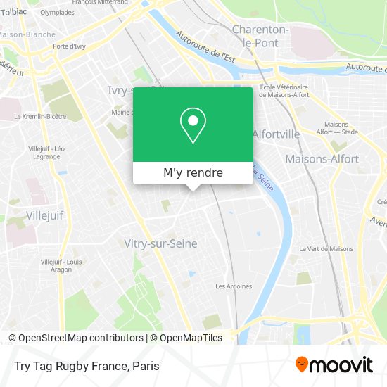 Try Tag Rugby France plan