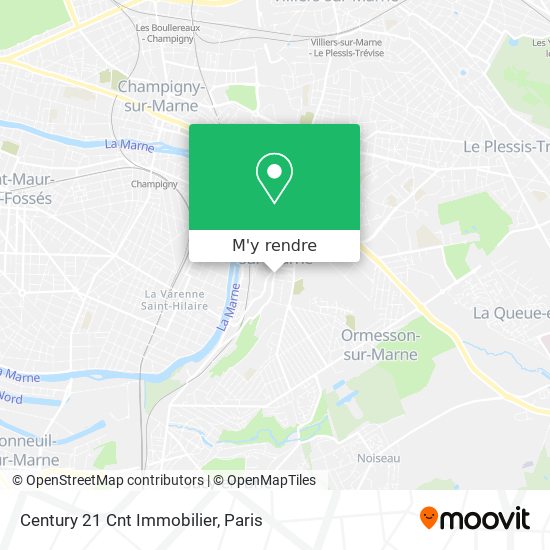 Century 21 Cnt Immobilier plan