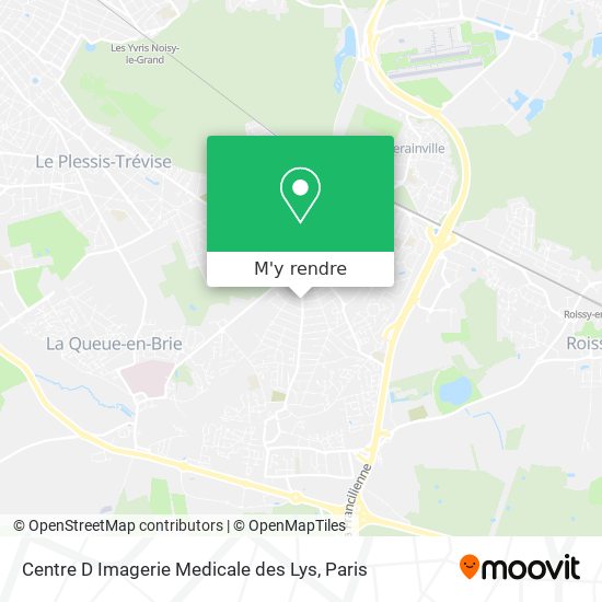 Centre D Imagerie Medicale des Lys plan
