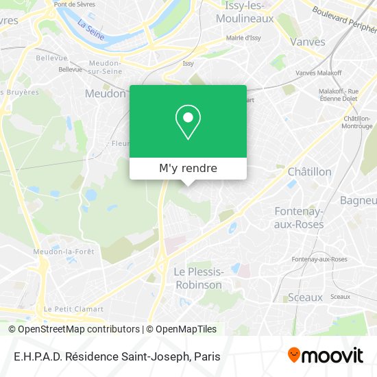 E.H.P.A.D. Résidence Saint-Joseph plan