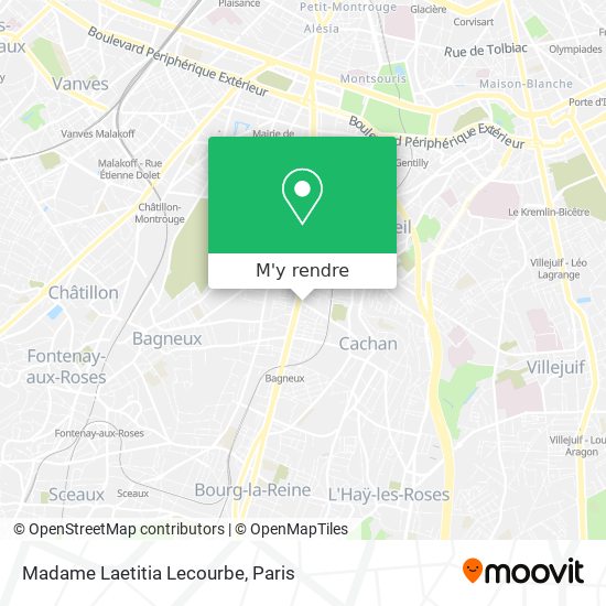 Madame Laetitia Lecourbe plan