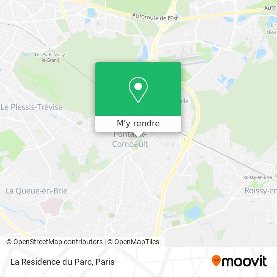 La Residence du Parc plan