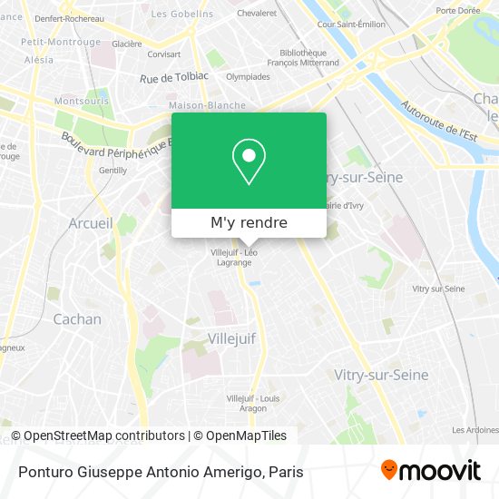 Ponturo Giuseppe Antonio Amerigo plan